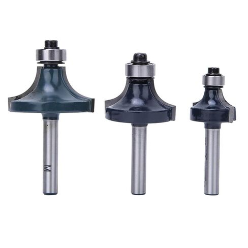 ERYUE زاوية مستديرة فوق راوتر بت مجموعة صلابة عالية النجارة قاطعة المطحنة ل MDF خشب متين لوح خشب رقائقي صندوق 3 قطعة in Kuwait