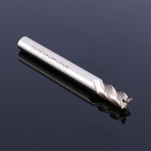 End Mill Cutter, 6mm 4 Flutes End Mill Set, Straight Shank End Mill Cutter Drill Bit Tool for Wood Steel Iron,Spiral Milling Cutter in Saudi Arabia