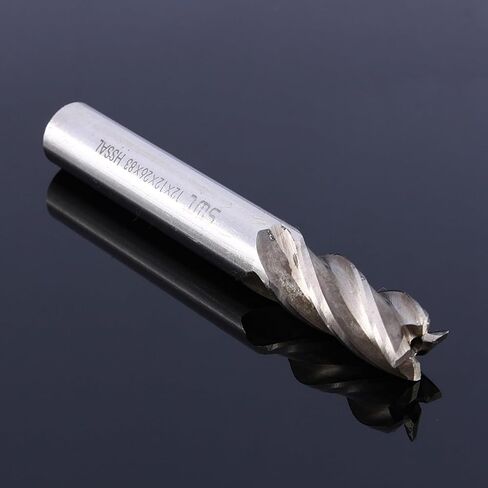 End Mill Cutter, 10Mm 4 Flutes End Mill Set, Straight Shank End Mill Cutter Drill Bit Tool for Wood Steel Iron,Spiral Milling Cutter in Saudi Arabia