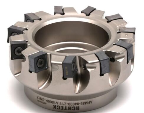 AFM88-04000-Z11-A1500R-SN12 4.00 Inch Dia. Milling Cutter, 88° Lead. 11 Teeth with 8 Cutting Edges in Saudi Arabia