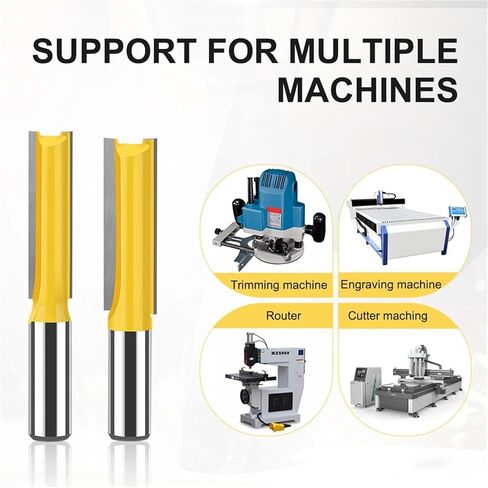 12mm Shank 2 Flute Straight Bit Woodworking Tools Router Bit for Wood Tungsten Carbide Endmill Milling Cutter 1Pcs(12X12.7X63) in Saudi Arabia