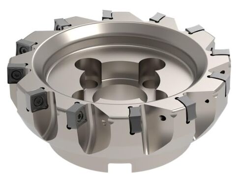 AFM88-06000-Z12-A1500R-SN12 6.00 Inch Dia. Milling Cutter, 88° Lead. 12 Teeth with 8 Cutting Edges in Saudi Arabia