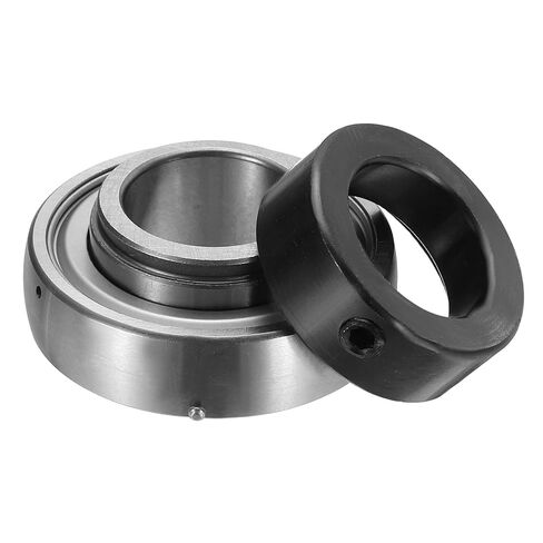 uxcell 2Pcs SA205-014 Insert Bearing 0.9" Bore, Spherical Insert Bearing Chrome Steel (GCR15) with Eccentric Locking Collar in Saudi Arabia