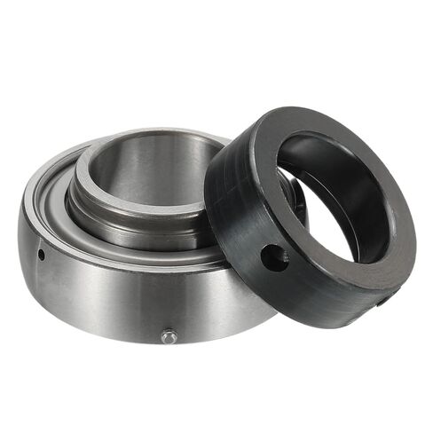 uxcell 2Pcs SA205-014 Insert Bearing 0.9" Bore, Spherical Insert Bearing Chrome Steel (GCR15) with Eccentric Locking Collar in Saudi Arabia
