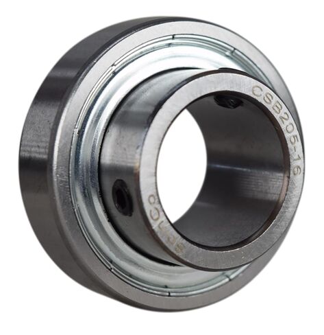 1" Insert Ball Bearing with Set Screws CSB205-16, FHSR205-16, YA100RR, SLS-116 by SpinCo in Saudi Arabia