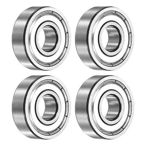 uxcell 1Pcs 6008ZZ Deep Groove Ball Bearings, 40x68x15 mm High Speed Double Metal Shielded Bearing Pre-Lubricated and Stable for Industrial Machinery Repairs 3D Project in Saudi Arabia