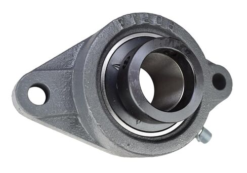 1-1/4" Two Bolt Flange Bearing W/Lock Collar HCFT206-20, RCJT-1-1/4S, VF2E-220S by SpinCo in Saudi Arabia