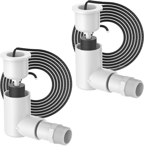 SS2 Float Switch L Shape Safe-T-Switch for HVAC Drain Pan Condensate Outlet, AC Pan Float Switch Detects Clogged AC Condensate Drain and Shut Off System in Saudi Arabia