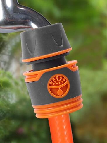 Garden Hose Quick Connectors Faucet Extender Hose Connection Joint Gardens Water Pipe Fittings,Orange1 in Saudi Arabia