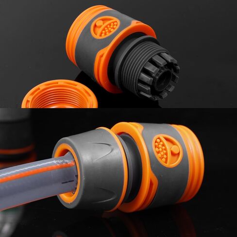 Garden Hose Quick Connectors Faucet Extender Hose Connection Joint Gardens Water Pipe Fittings,Orange1 in Saudi Arabia