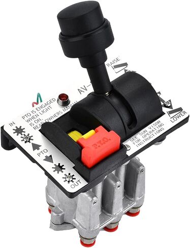 E-Gaultra AV295 PTO Control Valve Set for Dump Pump, Pneumatic Control for Dump Truck Tipper, Power Take Off PTO Switch Dual Valve Air Kit With Kickout, Fit for 328388-79X 329358X K90 AV-295 in Saudi Arabia