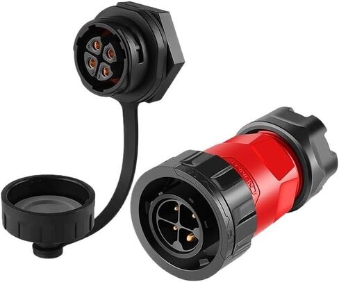 PDMIACJMT YM20 M20 الطيران 2 3 4pin IP67 مقاوم للماء البلاستيك ذكر التوصيل أنثى مقبس موصل الطاقة لصناعة التعدين البحرية بدون طيار (مجموعة 2pin) in Kuwait