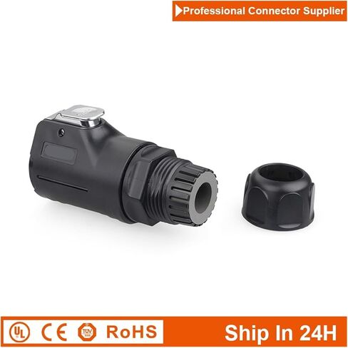 PDMIACJMT LP28 3Pin M28 Waterproof Aviation 35A Strong Current Wire Adapter Connector Plug Socket Suitable for New Energy Industry KL4-4b(Male Plug Set2) in Saudi Arabia