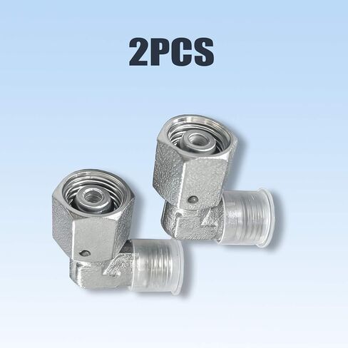 M14x1.5 Din male-to-female 90 M14 hydraulic connector, suitable for AGT China mini excavators (2 pieces per unit) in Saudi Arabia