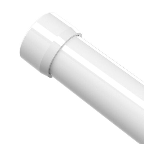 FORMUFIT F012EEC-WH-10 PVC External End Cap, Furniture Grade, 1/2" Size, White (Pack of 10) in Saudi Arabia
