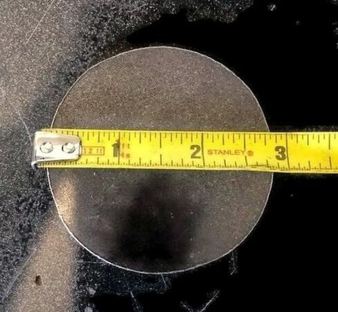 10 Pieces 2-7/8" Flat Steel Weld On Tube End Cap Pipe Caps For 2 7/8" Pipe Ends 1/8" Thick in Saudi Arabia