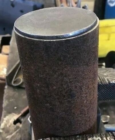 10 Pieces 2-7/8" Flat Steel Weld On Tube End Cap Pipe Caps For 2 7/8" Pipe Ends 1/8" Thick in Saudi Arabia