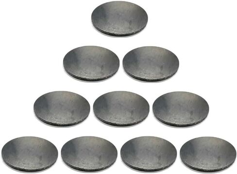 10 Pieces 2-3/8" Flat Steel Weld On Tube End Cap Pipe Caps For 2-3/8" Pipe Ends 3/16" Thick in Saudi Arabia