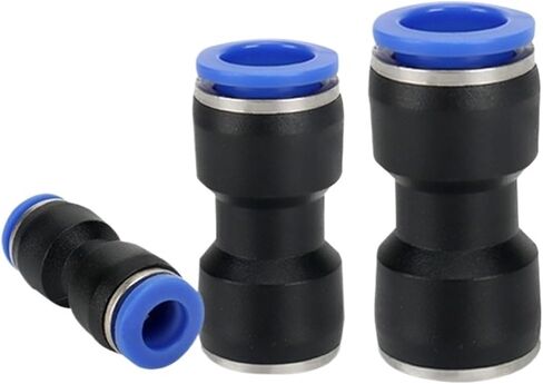 1Pcs Pneumatic Straight Through Quick Plug Connector PU4/6/8/10/12/14/16mm Plastic Two-way Connector(PU4) in Saudi Arabia