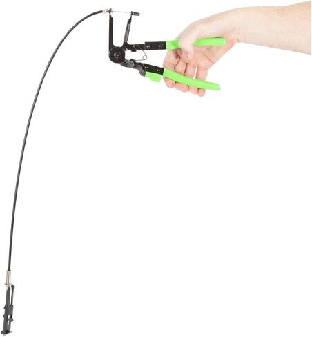 OEMTOOLS 25246 Hose Clamp Pliers, Install and Remove Spring Clamps in Hard-to-Reach Areas, Flexible Hose Pliers Tool for Automotive Radiator and Heater Hoses, Multi Position Lock in Kuwait