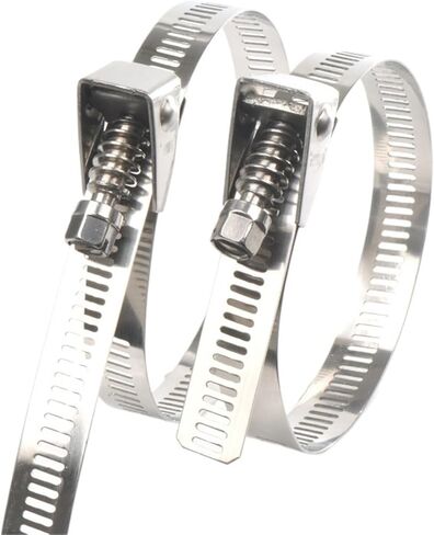 304 Stainless Steel Extended Quick Release Hose Clamp Corrosion Rust prevention High Temperature Resistance Hose Clamp(12.6x300mm) in Saudi Arabia