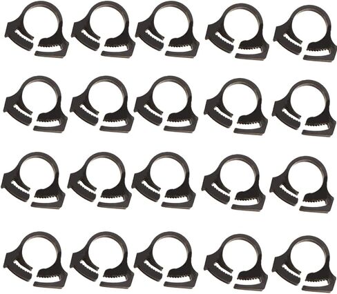 20 piece 180 280 360 380 480 for Pls Tail Clamp B15 B-15 Sweep Hose Attachment Clamp Clasp Replacement Pool Hose Clamps,Compatible for Pool Cleaners in Saudi Arabia