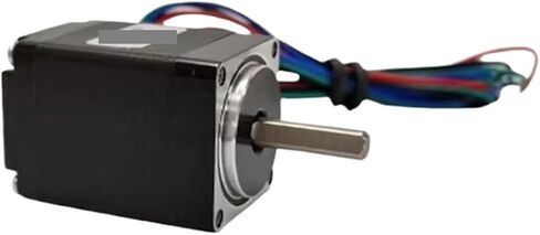 Stepper Motor 6N.cm 4-Wire NEMA11 Fuselage Length 40mm Step Angle 1.8° Current 0.6A Single Output Shaft Stepping in Kuwait