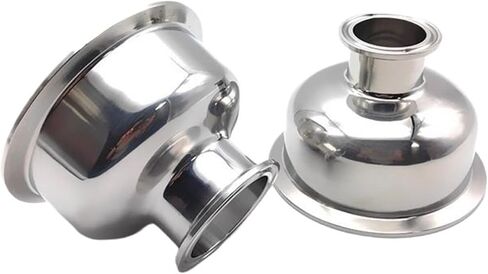 1 قطعة 1.5 "2" 3 "4" 304 الفولاذ المقاوم للصدأ الصف نصف كروي المخفض الطويق 50.5 64 91 119 مللي متر للاستخدام المنزلي تجهيزات الأنابيب (1.5 بوصة × 2 بوصة) in Kuwait