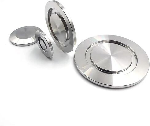 304Stainless Steel Blank Solid End Cap Vacuum Blind Plate Suitable for Reverse Osmosis Device and Vacuum Pipe Connector(KF50) in Saudi Arabia
