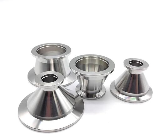 304 Stainless Steel Vacuum Tapered Reducer KF10, KF16, KF25, KF40, KF50 Tri Clamp Flange Joint KF Vacuum Pipe Fittings(KF16-KF25) in Saudi Arabia