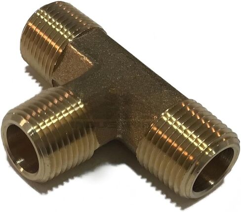 3/8 "NPT النحاس مزورة جميع المحملة الذكور - للوقود، الهواء، الماء، النفط، الغاز، WOG - ضغط التشغيل يصل إلى 1000 رطل لكل بوصة مربعة - جميع المحملات النحاسية المزورة جميع استبدال المحملة الذكور in Kuwait