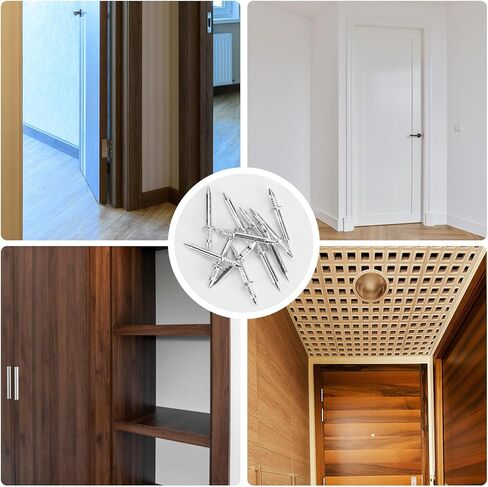 300 Pcs Double-Head Skirting Thread Seamless Nails, Double-Headed Nails, Invisible Screws & Specific Sleeve Tool, for Seamless Skirting Thread with Solid Wood Baseboard. in Saudi Arabia