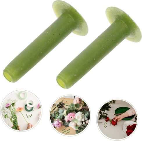 100 قطعة من الأظافر البلاستيكية الحلزونية من NUOBESTY مجموعة من الزهور الصناعية DIY لوازم الزهور in Kuwait