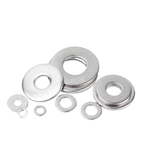 316 Stainless Steel M1.6/2 .5/3 /4/5 /6/8 /10/12 /14/16 - /24 Gasket Ultra-Thin Flat Washer Thickened(M16x30x3.0(3pcs)) in Saudi Arabia