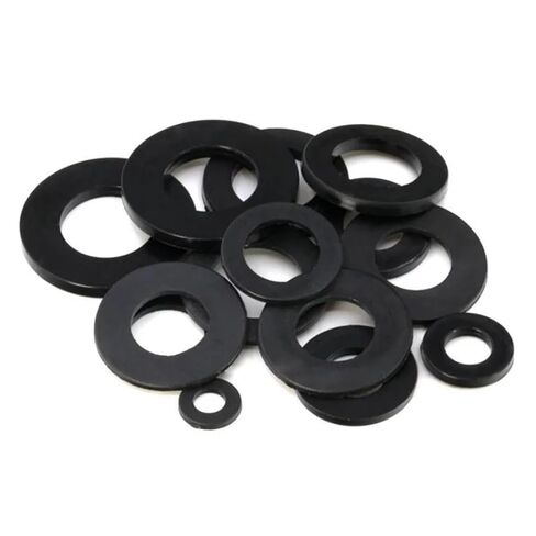 M2 /2.5/3 /4/5 /6/8 /10/12 /14/16 /18/20 Black Plastic Nylon Flat Washer Plane Spacer Insulation Ring Screw(M2x5x1mm-500pcs) in Saudi Arabia
