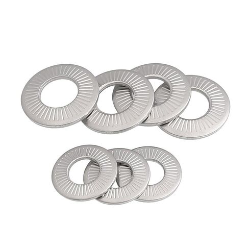 2/5/ 10/20/ 50pcs M3 /4/5 /6/8 /10/12 /16/20 304 Stainless Steel Locking Washer Printing Oblique Lock(M3 (50pcs)) in Saudi Arabia