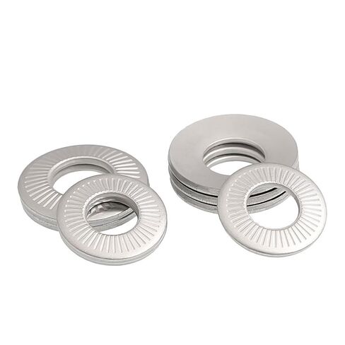 2/5/ 10/20/ 50pcs M3 /4/5 /6/8 /10/12 /16/20 304 Stainless Steel Locking Washer Printing Oblique Lock(M3 (50pcs)) in Saudi Arabia