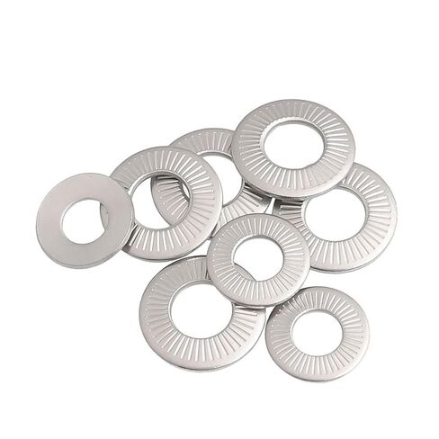 2/5/ 10/20/ 50pcs M3 /4/5 /6/8 /10/12 /16/20 304 Stainless Steel Locking Washer Printing Oblique Lock(M3 (50pcs)) in Saudi Arabia
