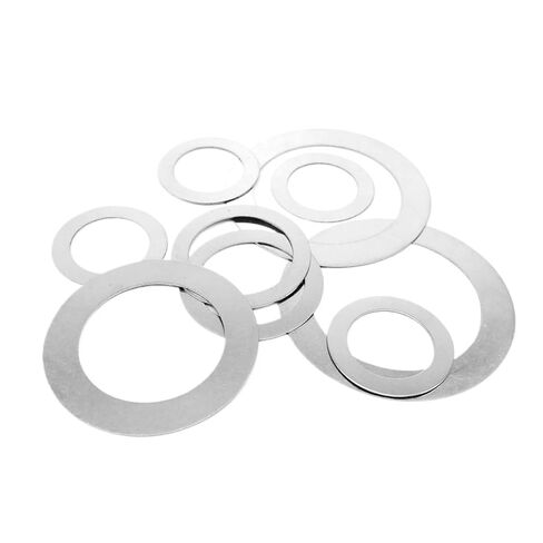 10/50pcs M2 /3/4 /5/6 to /40 DIN988 304 Stainless Steel Adjusting Ultrathin Precision Shim Gasket Ultra Flat Wafer Washer(M8x12xThick 50pcs,0.2mm Thick) in Saudi Arabia