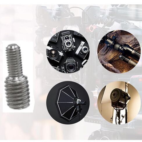 Meuey Lyot 12 قطعة 304 من الفولاذ المقاوم للصدأ M5 إلى M8 تحويل برغي مزدوج الأطراف تحويل مسمار خطوة مسامير تقليل محول مخفض خيط المسمار in Kuwait