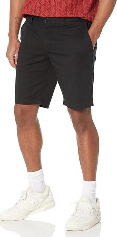 Lacoste Men's Slim Fit Stretch Cotton Bermuda Shorts, Brown, 30 in Saudi Arabia