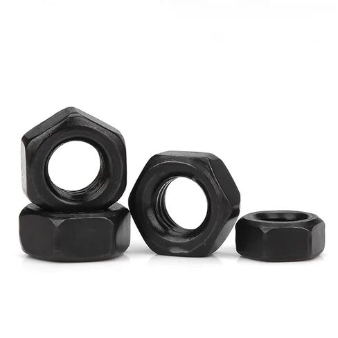 2-50pc Grade 12 Hex Nut M2-M24 Black Carbon Steel Hexagon(M16(2pcs)) in Saudi Arabia