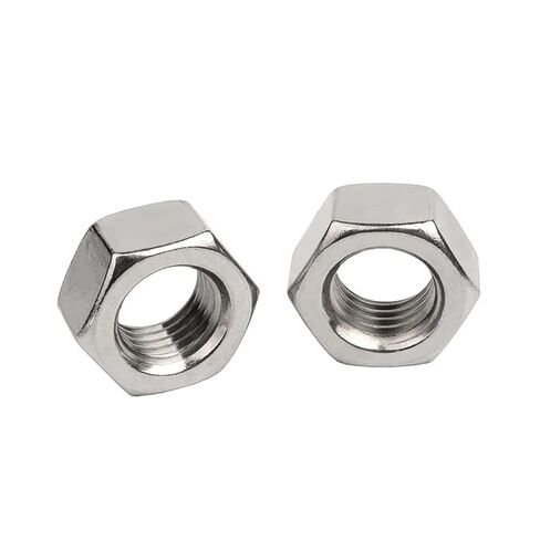 2-20pc Metric Left Hand Thread Hex Nut 304 Stainless Steel Reverse Hexagon Nuts Tooth M3-M20(M18 2pcs) in Saudi Arabia