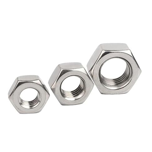 2-20pc Metric Left Hand Thread Hex Nut 304 Stainless Steel Reverse Hexagon Nuts Tooth M3-M20(M18 2pcs) in Saudi Arabia