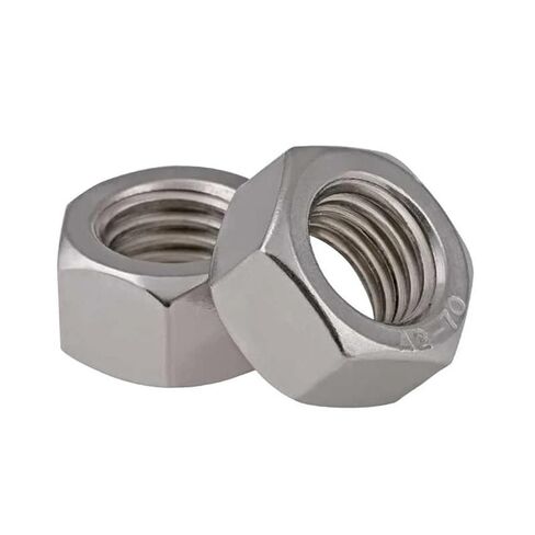 2-50pc 304 Stainless Steel Hex Hexagon Nut M1-M12 Nuts for Screw Bolt(M8 10pcs) in Saudi Arabia