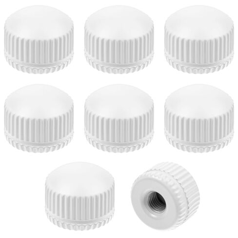 8 Pcs Screw Caps for Light Fixture M4 Lamp Knob Nuts White Cap Nut Ceiling Light Screw Cap Cover Lamp Shade Holder Replacement Nut Screw Knob Lamp Finals Decorative Hardware in Saudi Arabia