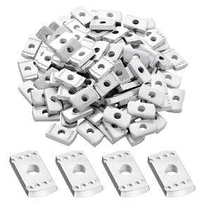 Otoolling 100 Packs 3/8"-16 Strut Channel Nuts No Spring Channel Nuts with Zinc Plated, Without Spring Nut for Construction and Industrial Workers Industrial Maintenance Engineers DIY Enthusiasts in Kuwait