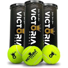 Ball – Professional Padel Balls Certified by FIP – Durable Padel Balls with Consistent Bounce – Premium Felt for High Performance – Tube of 3 Tournament-Ready Padel Balls in Saudi Arabia