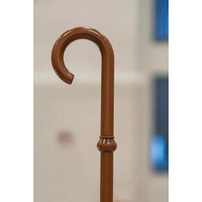 صناعة خشبية ذات جودة عالية من Crozier Bishop Staff Crosier، ارتفاع 72 بوصة لعيد الميلاد B in Kuwait