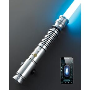 XenoSaber XRGB 3.0 Smooth Swing Dueling Light Saber for Adults, 16 Sound Fonts Motion Control Clan Style Light Saber with Infinite Color and Powerful APP, Rechargeable Metal Hilt in Kuwait
